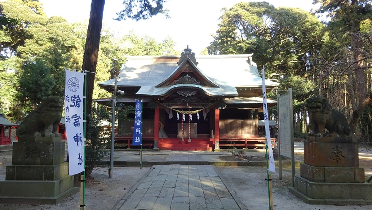 飽富神社（千葉）の風景
