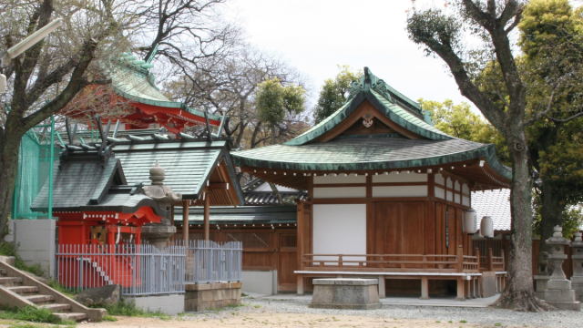 赤留比売命神社（大阪）の風景