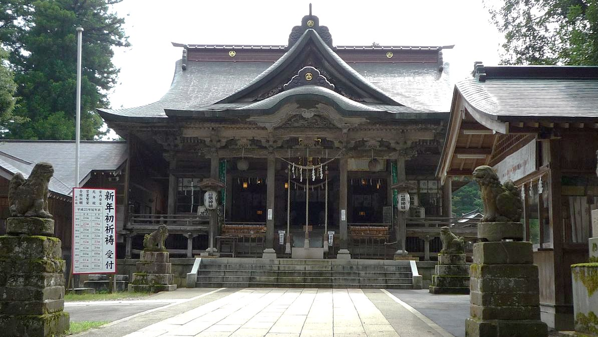 蒼柴神社（新潟）の風景