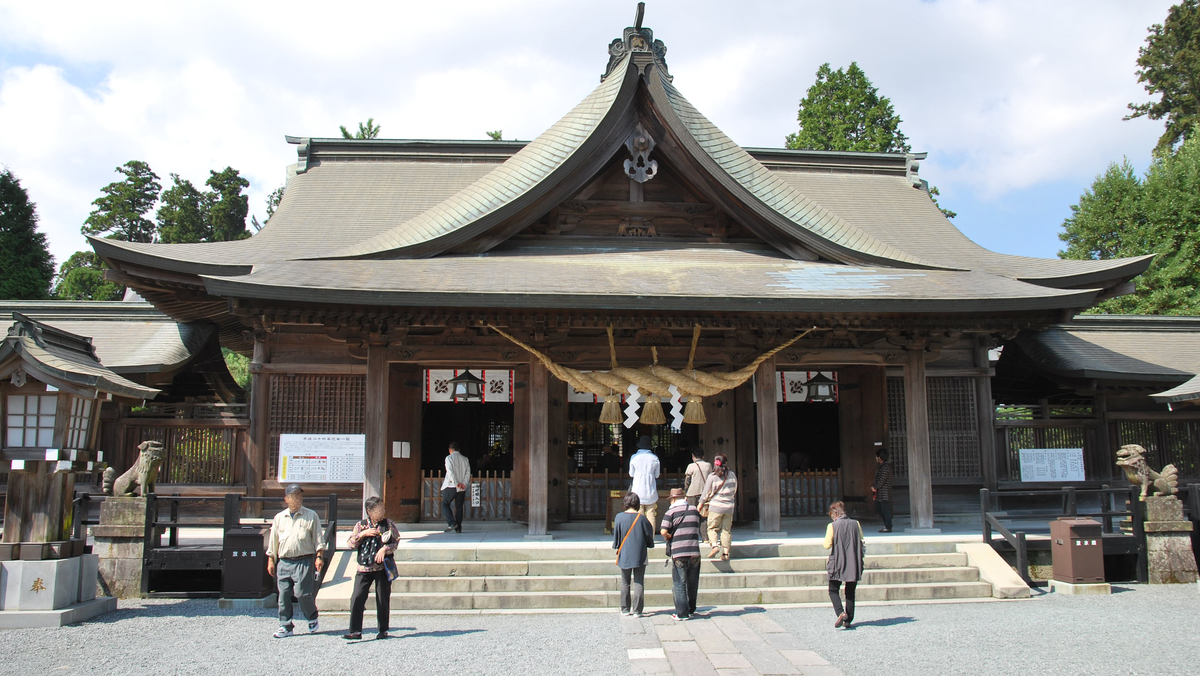 阿蘇神社（熊本）の風景