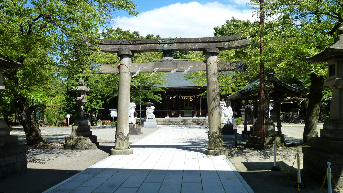鳥海月山両所宮（山形）の風景
