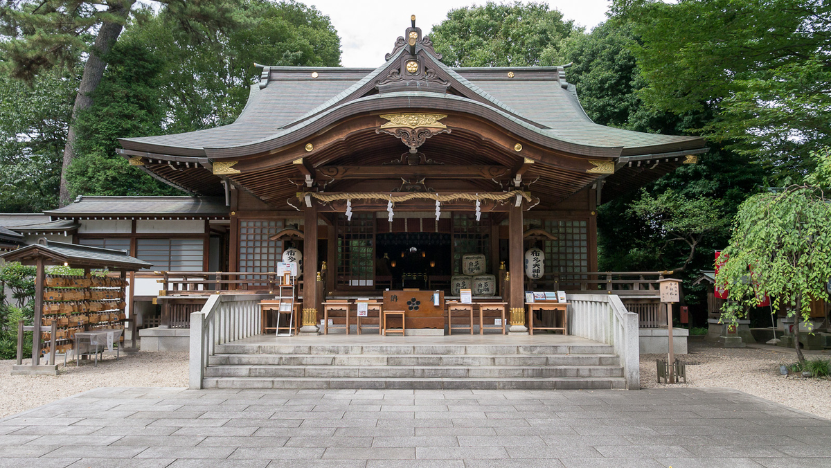 布多天神社（東京）の風景