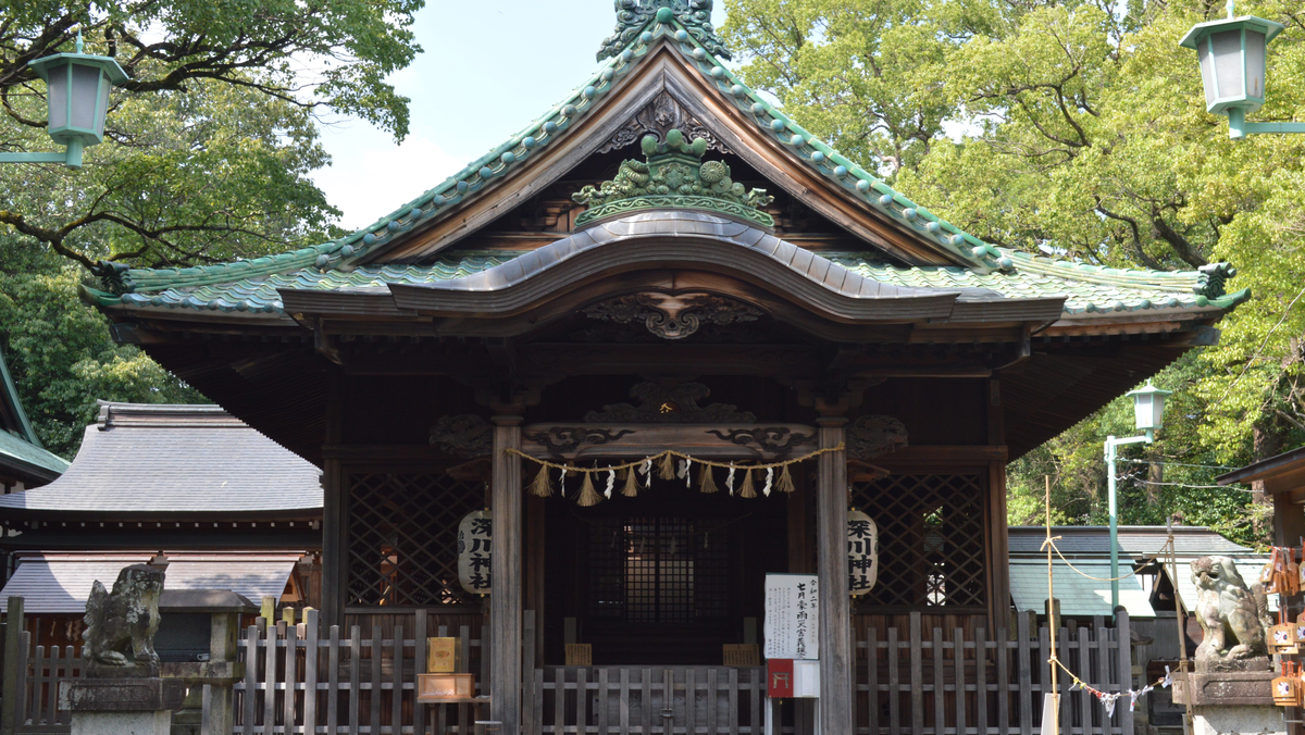 深川神社（愛知）の風景