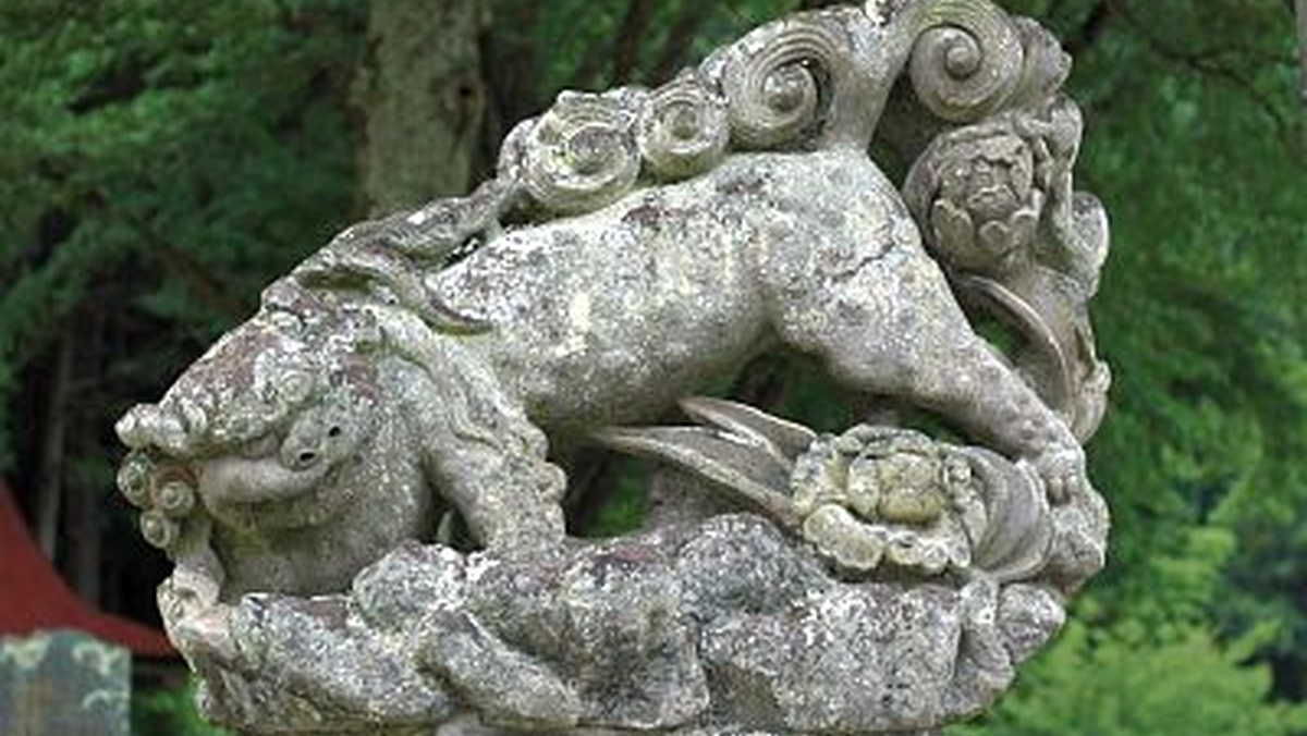 古殿八幡神社（福島）の風景