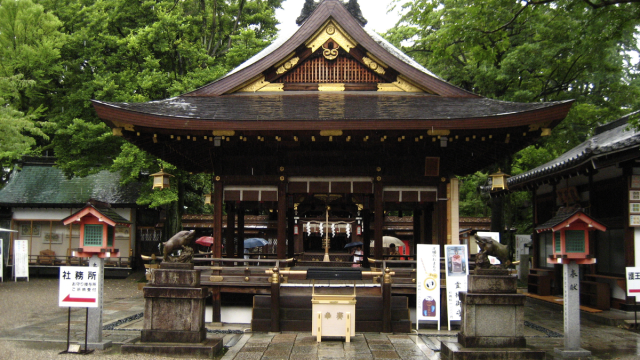 護王神社（イノシシ神社）（京都）の風景