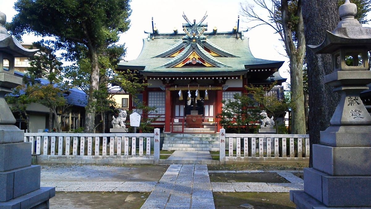 八剣神社（東京）の風景