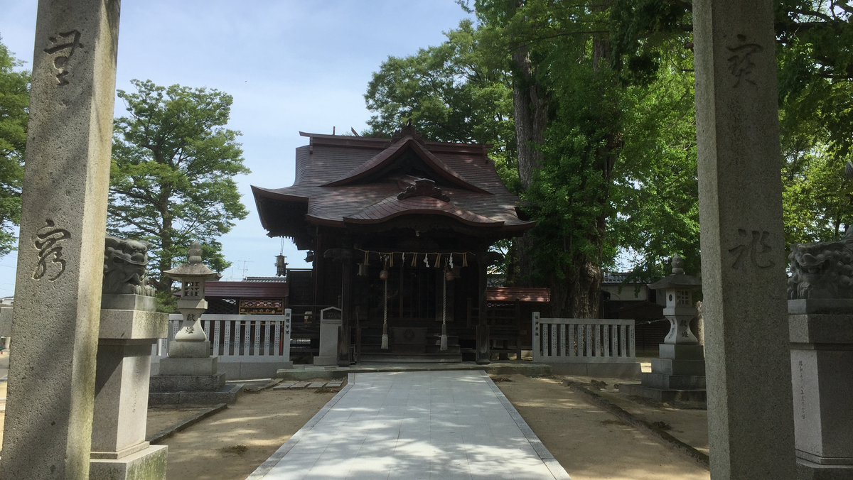 聖神社（鳥取）の風景