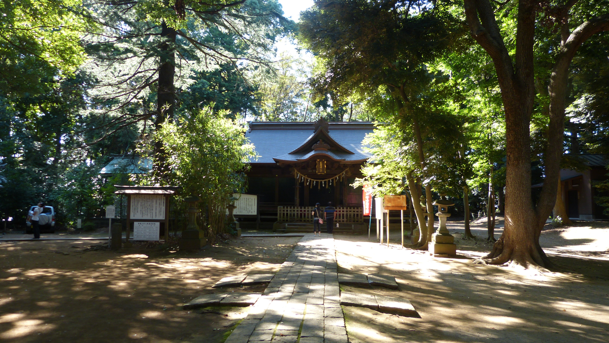 氷川女体神社（埼玉）の風景