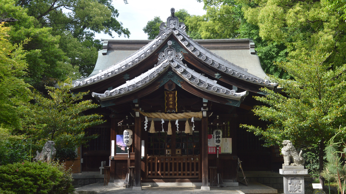 日置神社（愛知）の風景