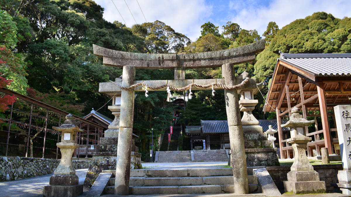 往馬大社（奈良）の風景