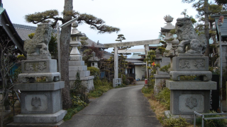 今尾神社（岐阜）の風景