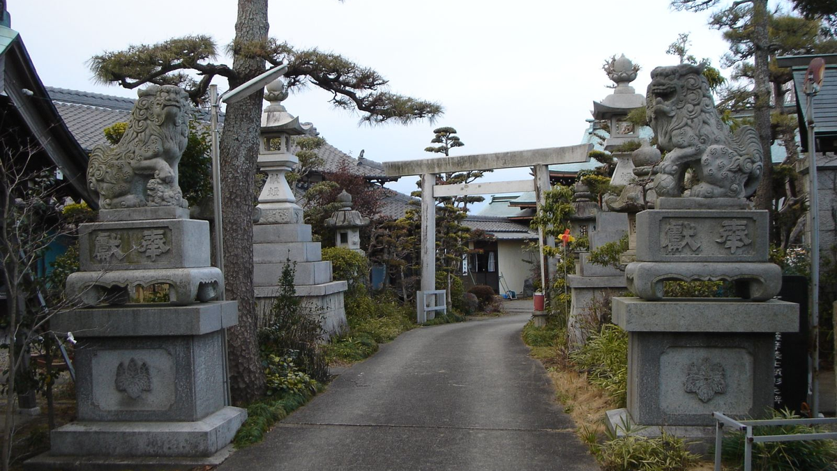 今尾神社（岐阜）の風景