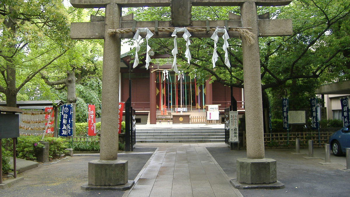 稲毛神社（神奈川）の風景