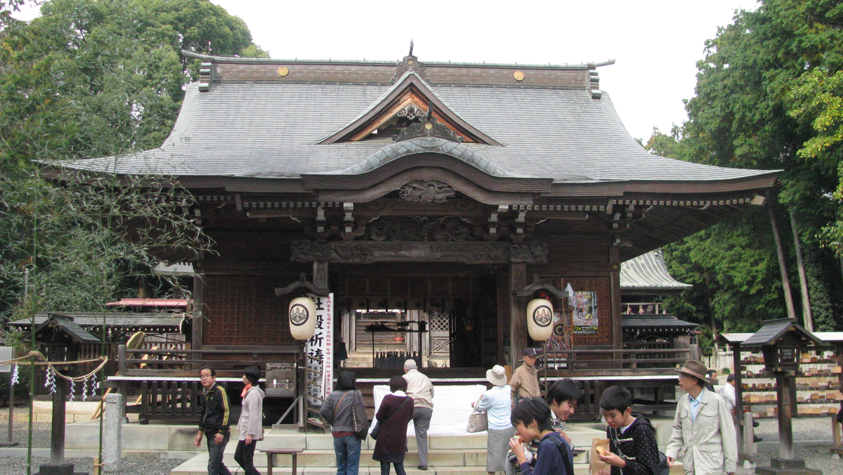 出雲伊波比神社（埼玉）の風景