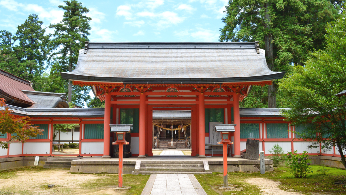 出石神社（兵庫）の風景