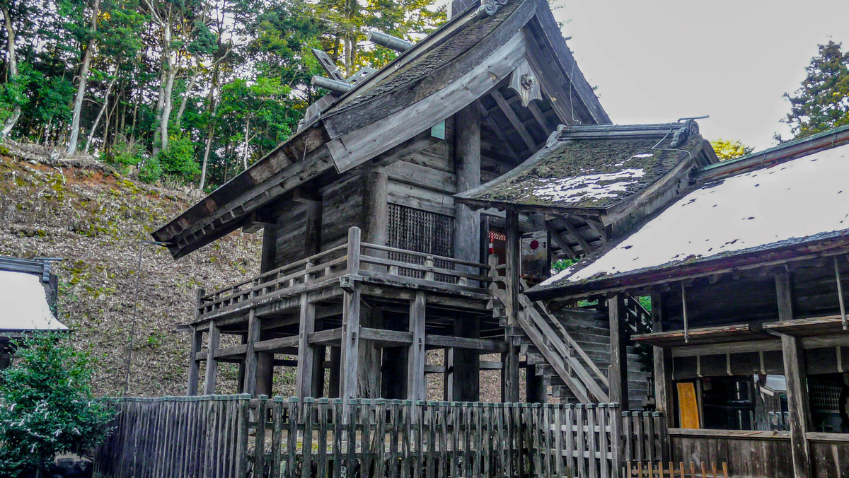 神魂神社（大庭の大宮）（島根）の風景