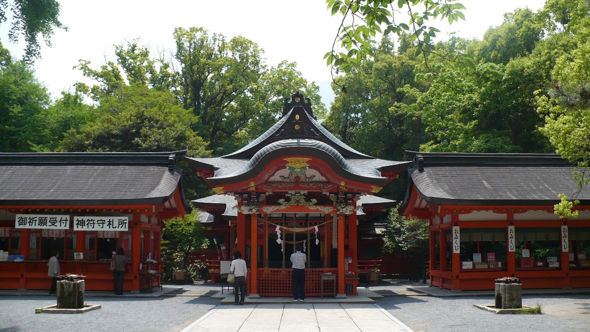 枚聞神社（鹿児島）の風景