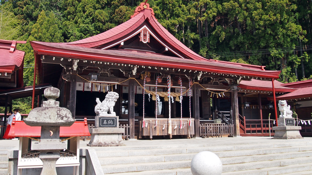金蛇水神社（宮城）の風景