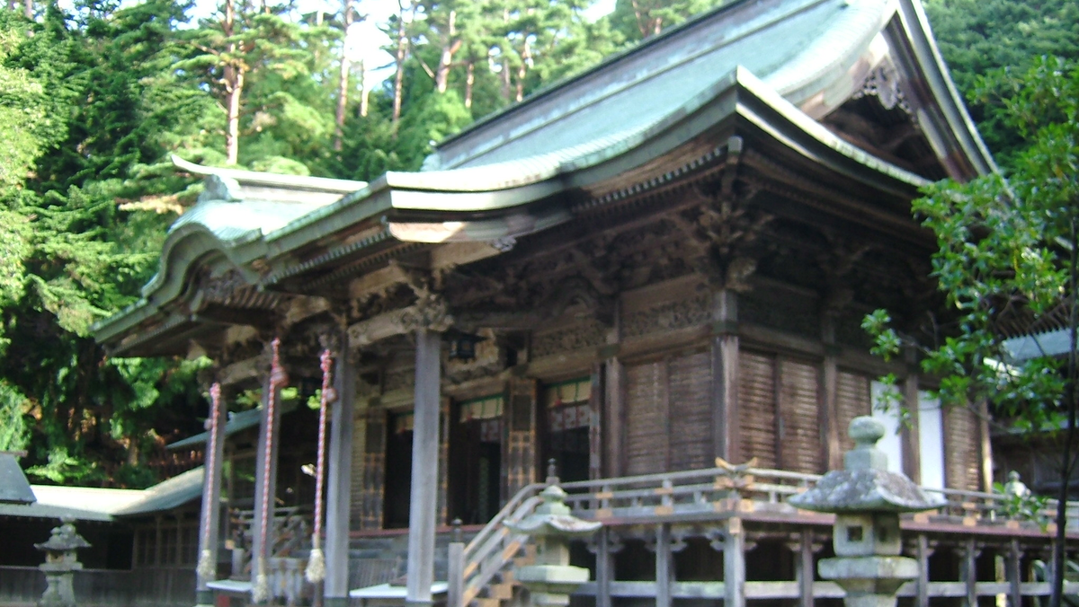 黄金山神社（宮城）の風景