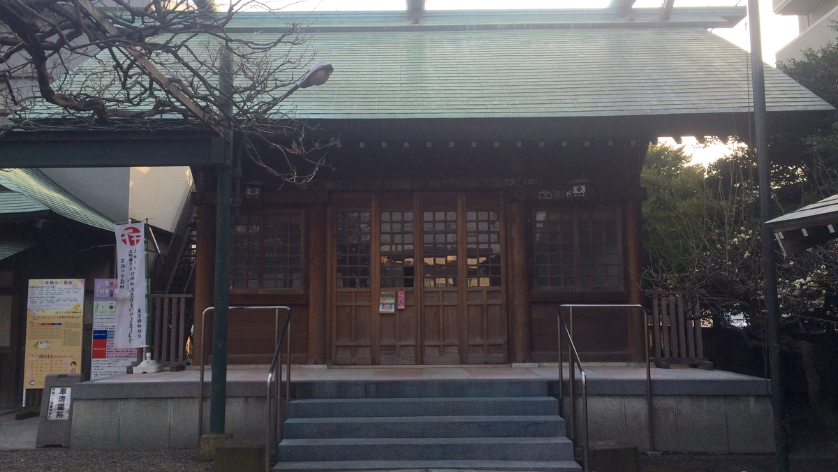 国領神社（東京）の風景