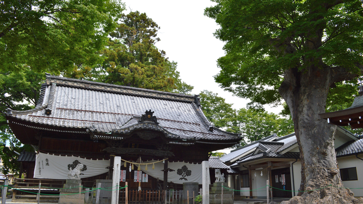 科野大宮社（長野）の風景