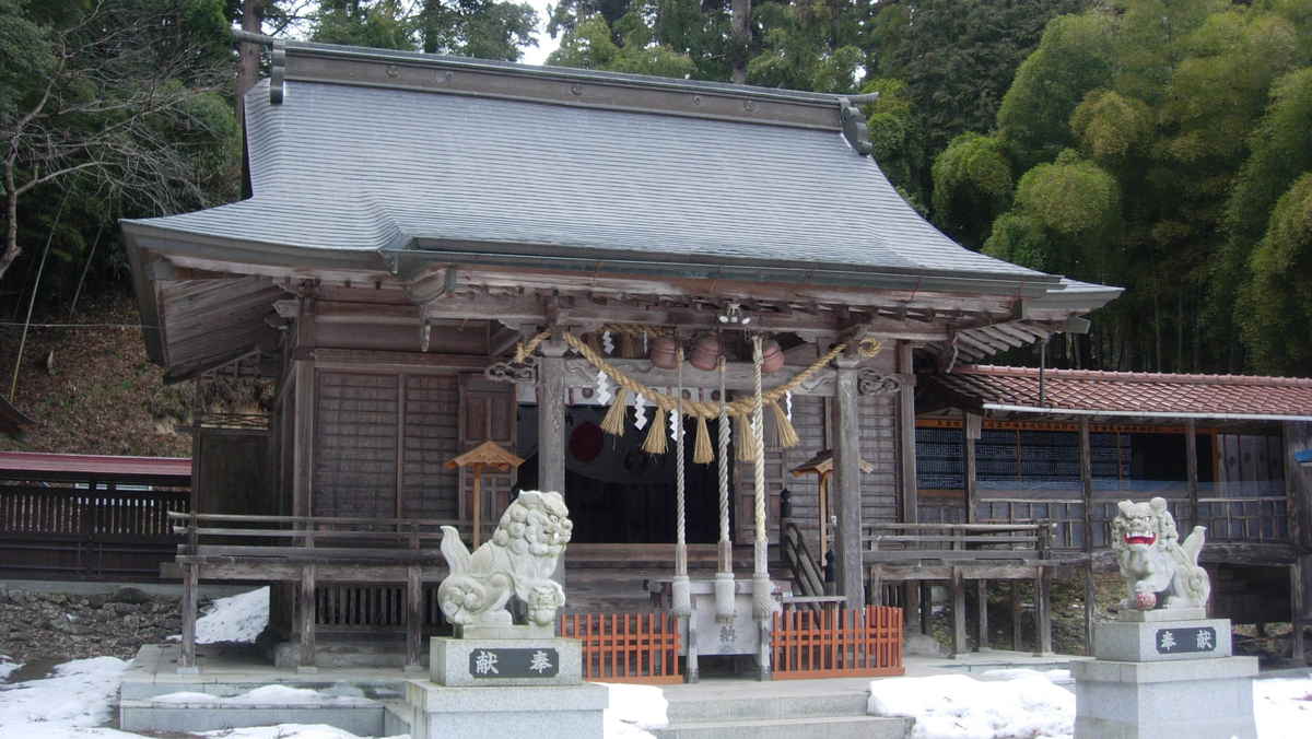 熊野本宮社（宮城）の風景