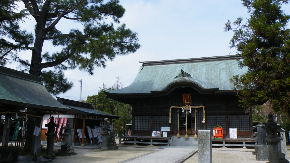 櫛田宮（佐賀）の風景