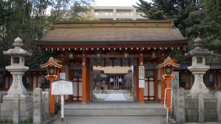 松山神社（大阪）の風景