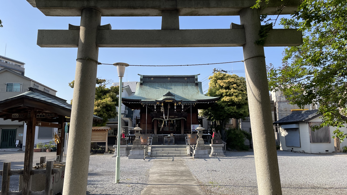 三輪里稲荷神社（東京）の風景