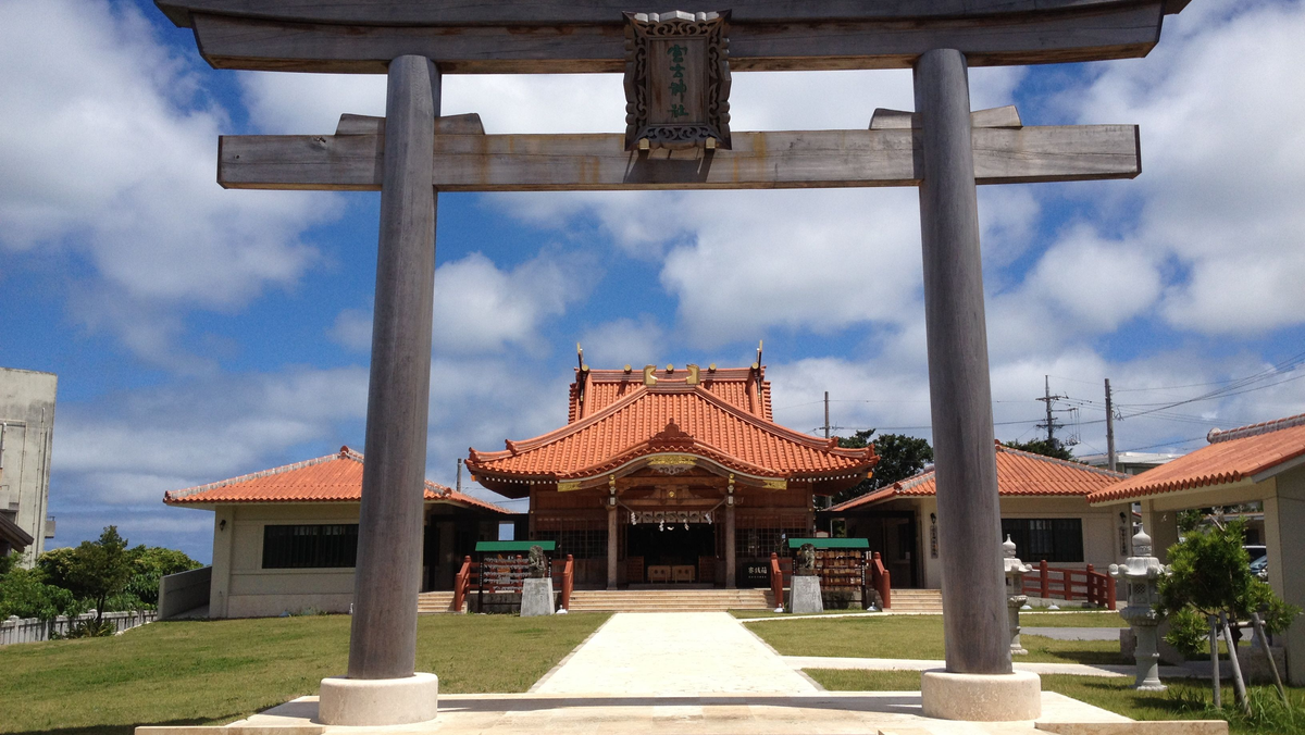 宮古神社（沖縄）の風景