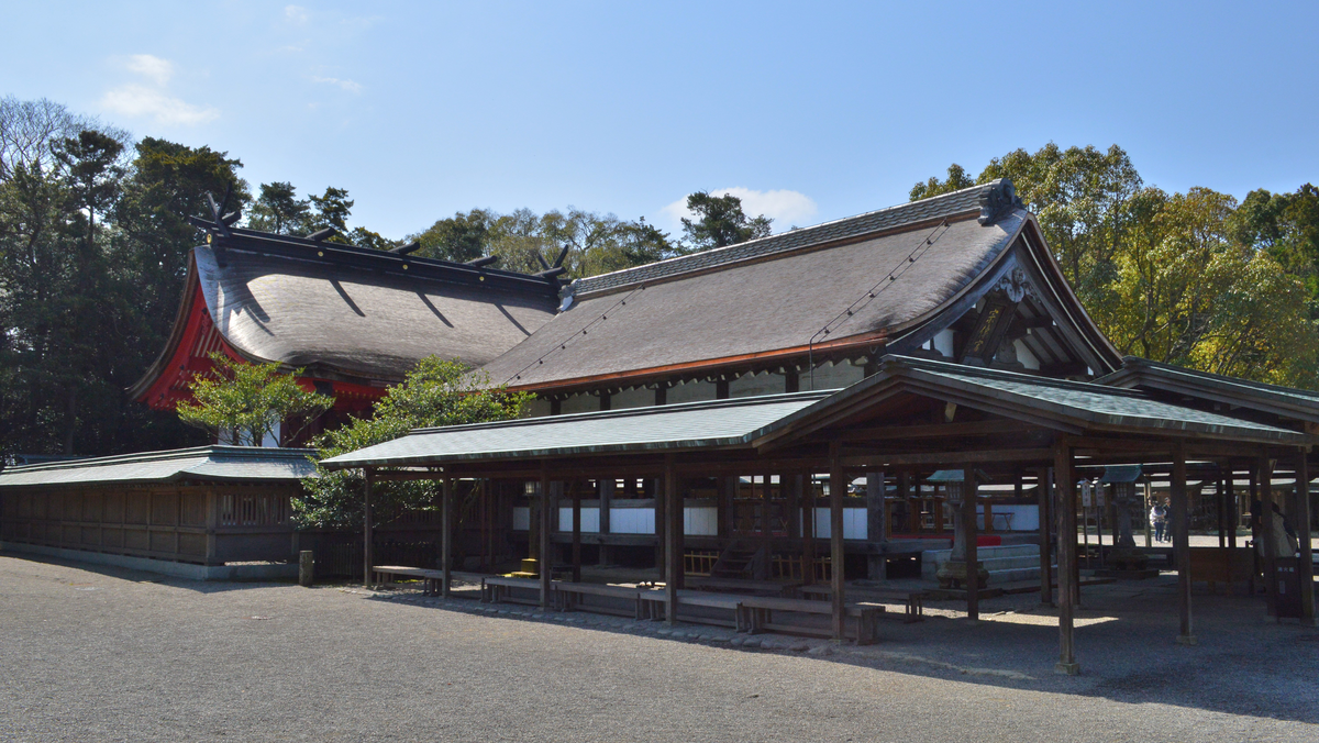 宗像大社（福岡）の風景