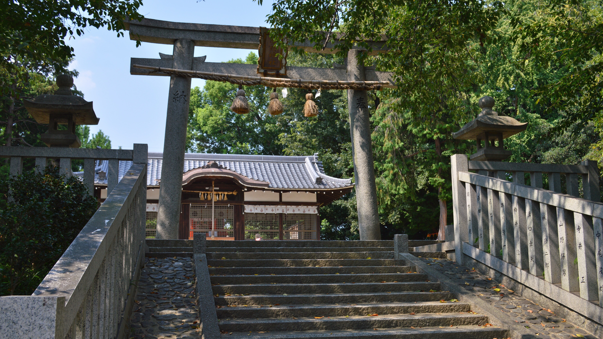 牟礼神社（大阪）の風景
