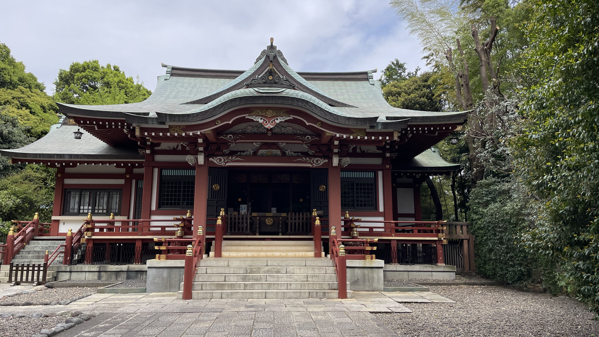武蔵野八幡宮（東京）の風景