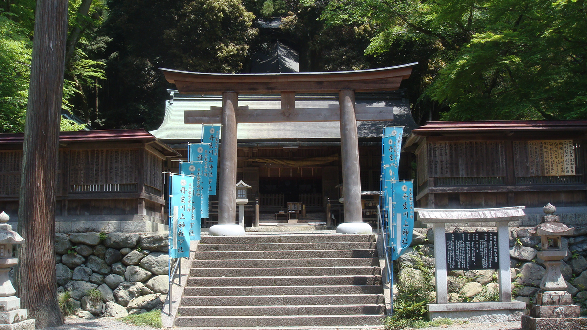 丹生川上神社下社（奈良）の風景