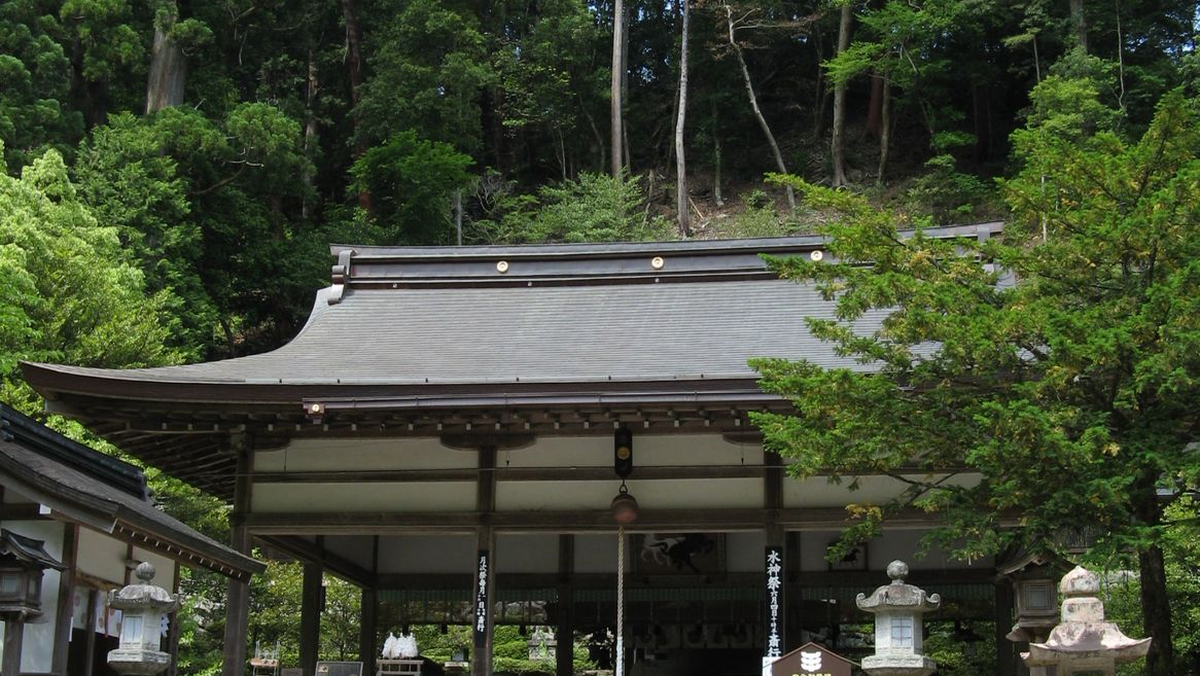 丹生川上神社（奈良）の風景