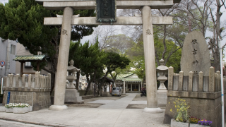 野里住吉神社（大阪）の風景