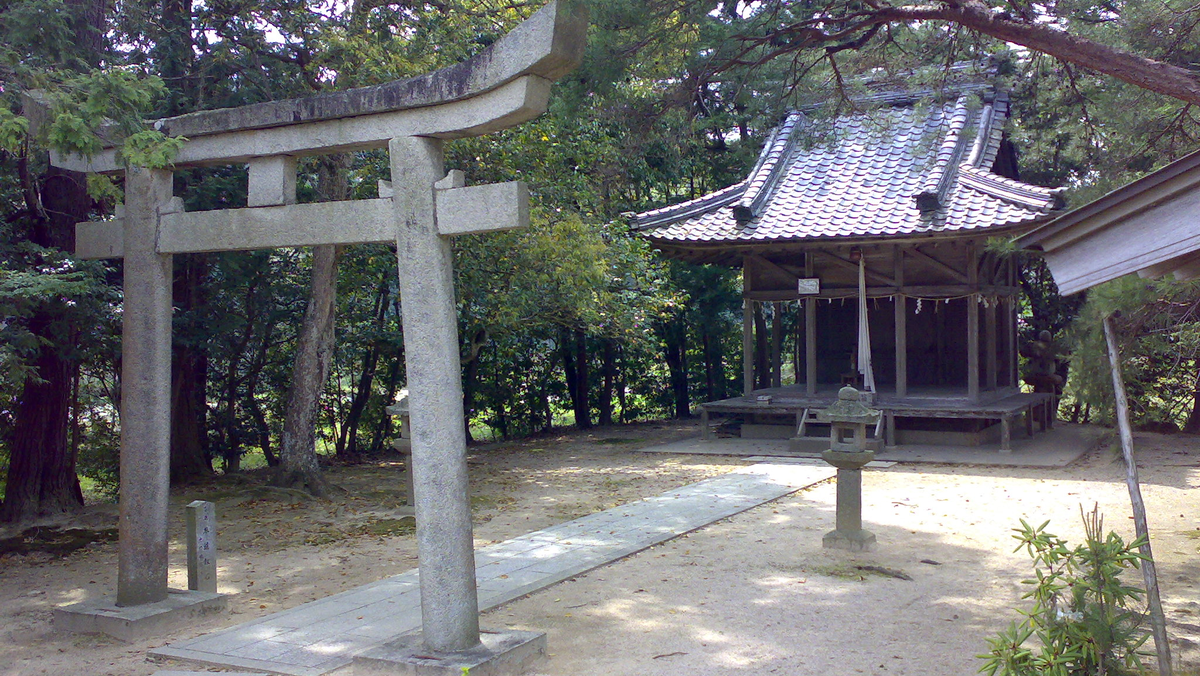 鬼室神社（滋賀）の風景