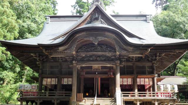 青海神社（新潟）の風景
