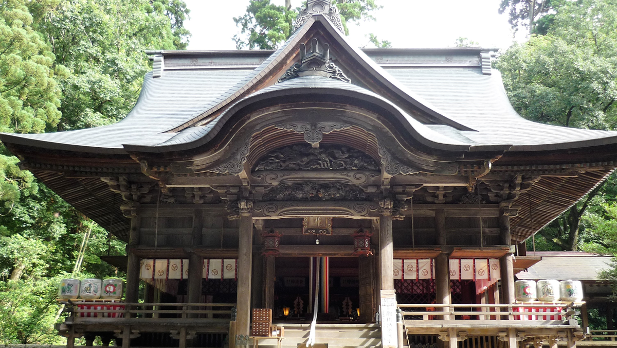 青海神社（新潟）の風景