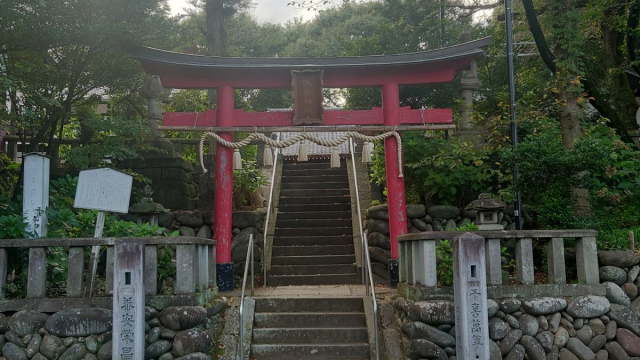 咲前神社（群馬）の風景