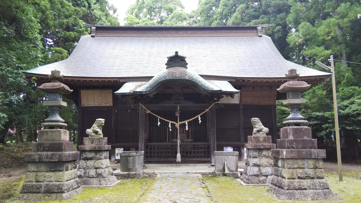 薩都神社（茨城）の風景