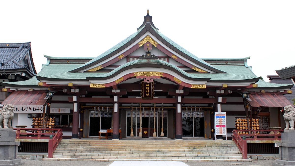 神明神社（福井）の風景