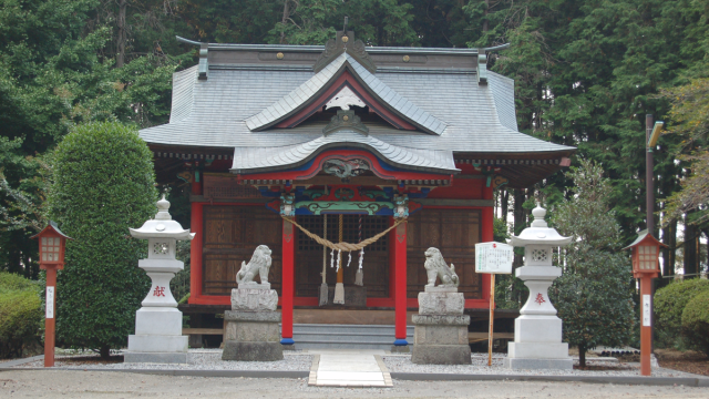 白髭神社（栃木）の風景