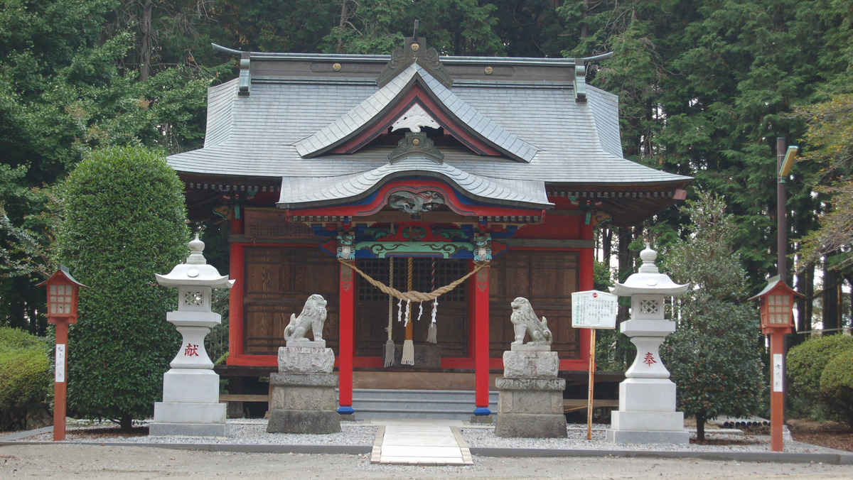 白髭神社（栃木）の風景