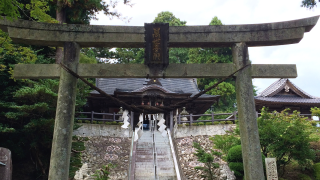 相馬太田神社（福島）の風景