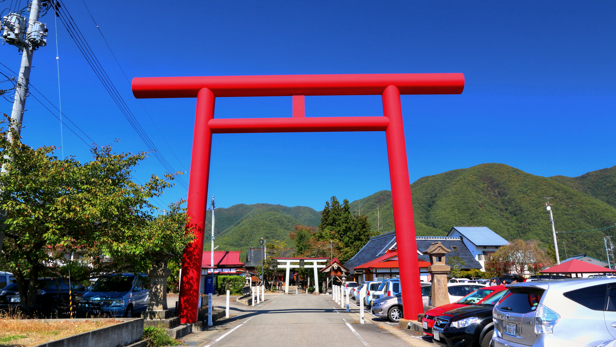 田出宇賀神社（福島）の風景
