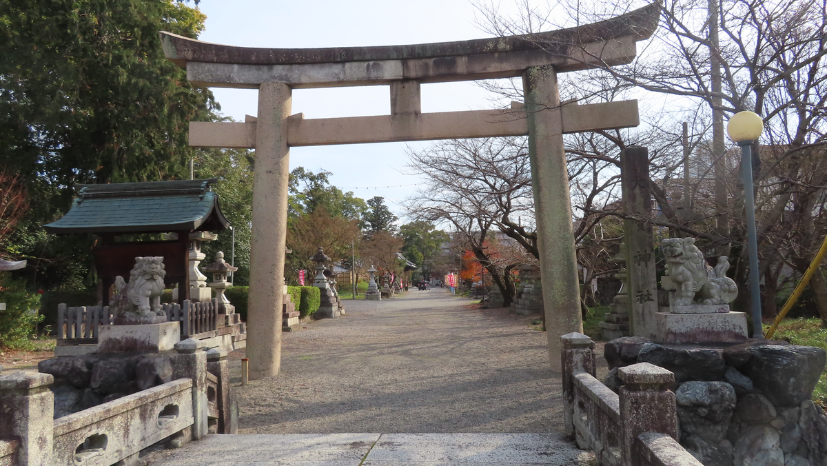 大宝神社（滋賀）の風景