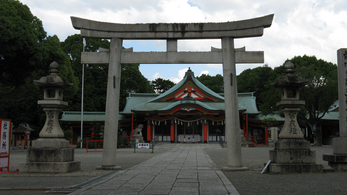 多治速比売神社（大阪）の風景