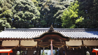 高山八幡宮（奈良）の風景
