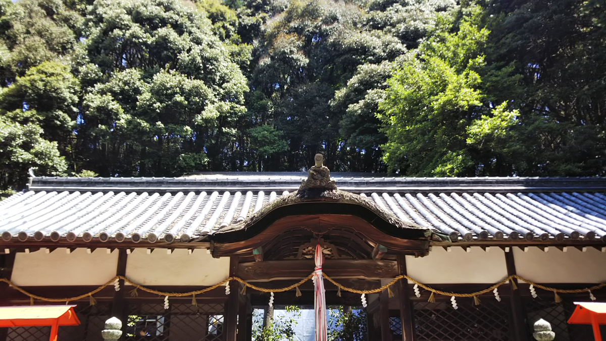 高山八幡宮（奈良）の風景